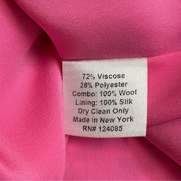 Lisa Perry x Schumacher White & Black Textured Animal Print Mod Style Tunic - Picture 12 of 15